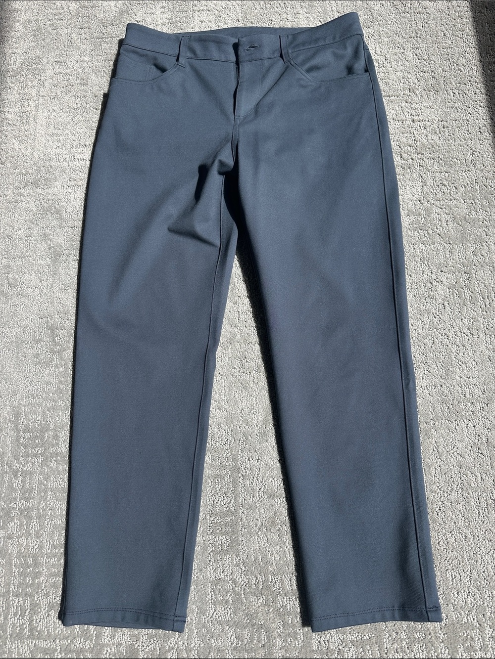 Vuori Meta Twill Athletic Slim Pants - Navy